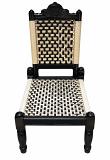 Traditional Indian Style Hand Woven Wooden Folding Pidha Chair
